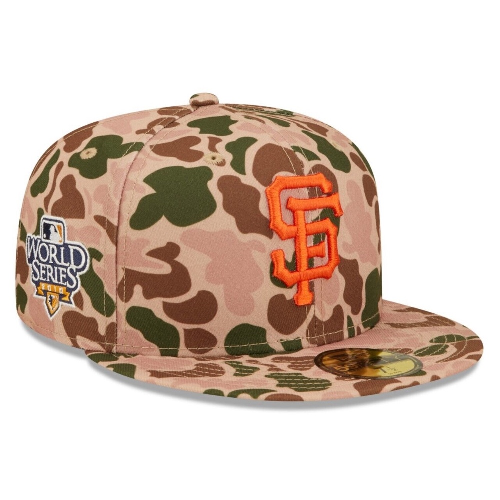 San Francisco Giants New Era MLB Duck Camo 2010 World Series 59fifty Fitted Hat